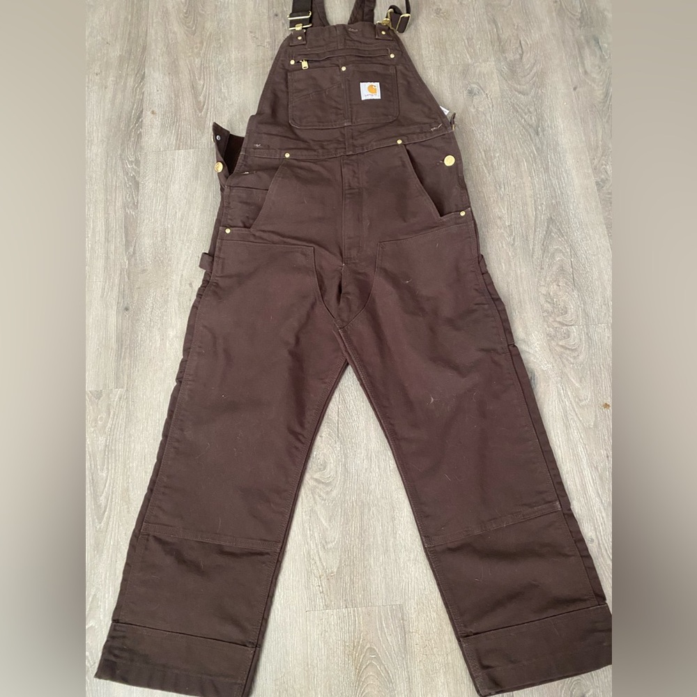 Carharrt overalls , never worn but have been washed